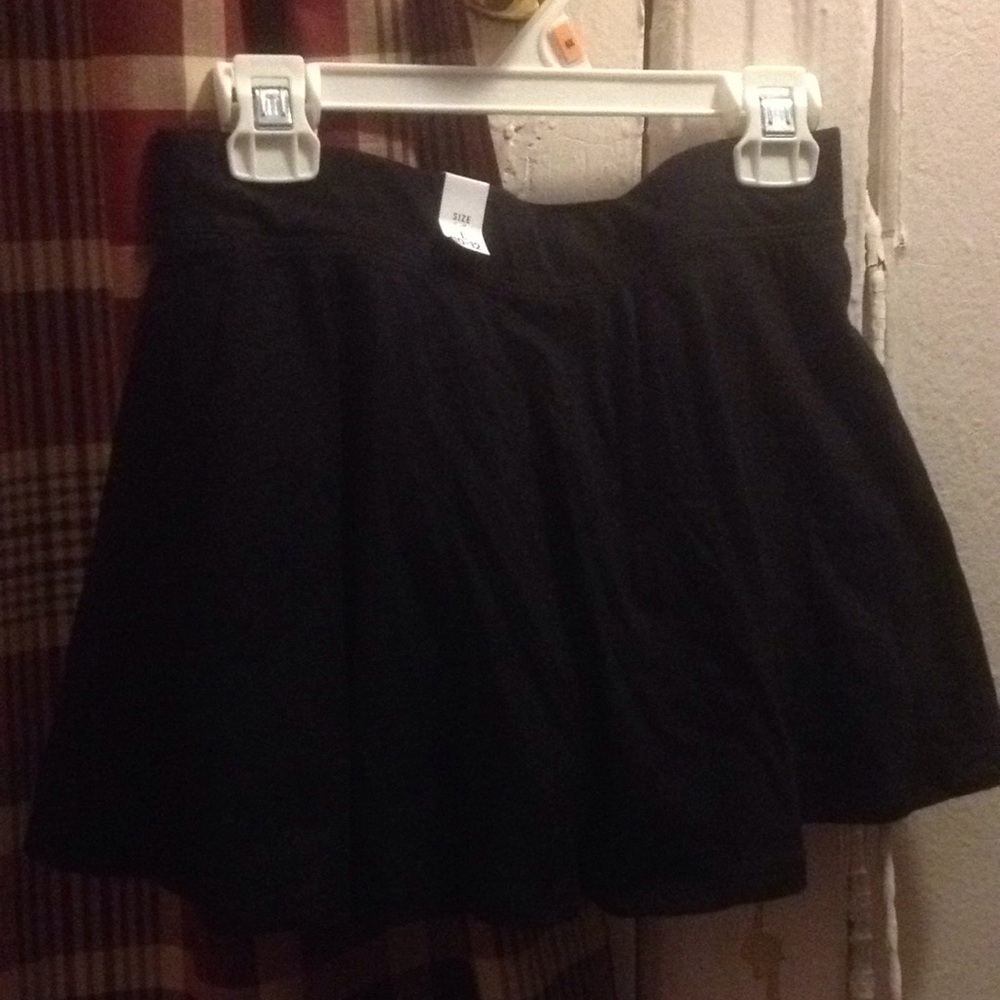 Black Skater Skirt